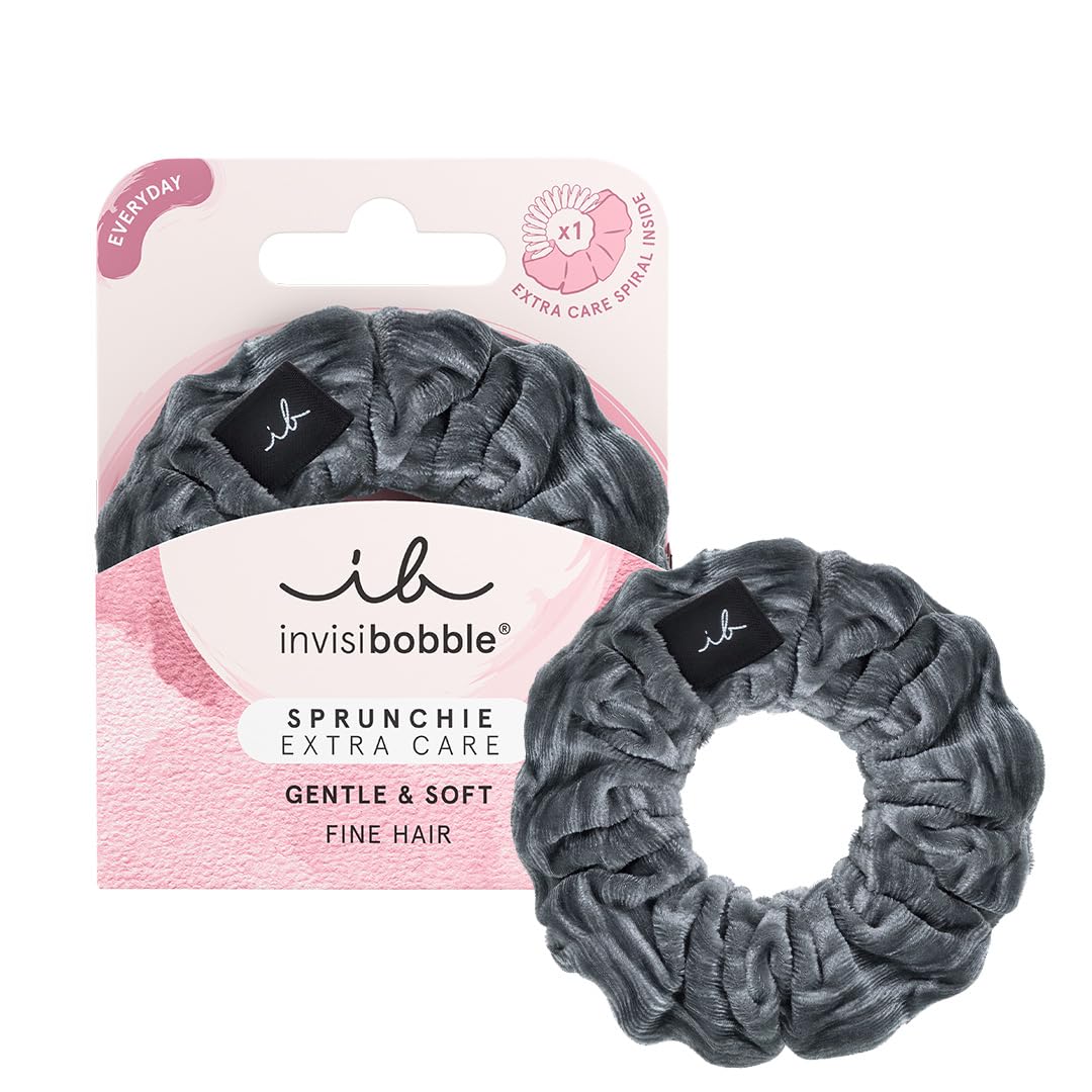 Invisibobble - SPRUNCHIE EXTRA CARE Soft as Silk - Kadife Kumaş Kaplı Saç tokası