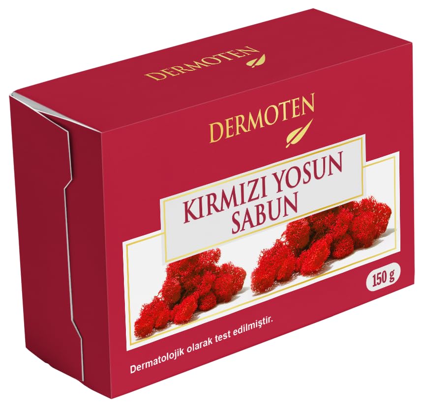 Dermoten Kırmızı Yosun Sabun 150 gr