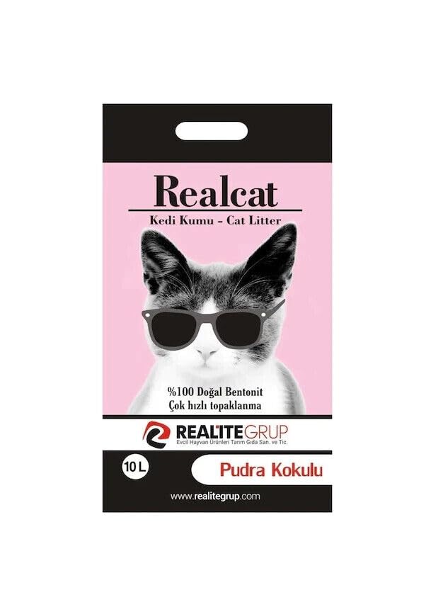 Realcat Pudra Kokulu Kedi Kumu 10 Litre