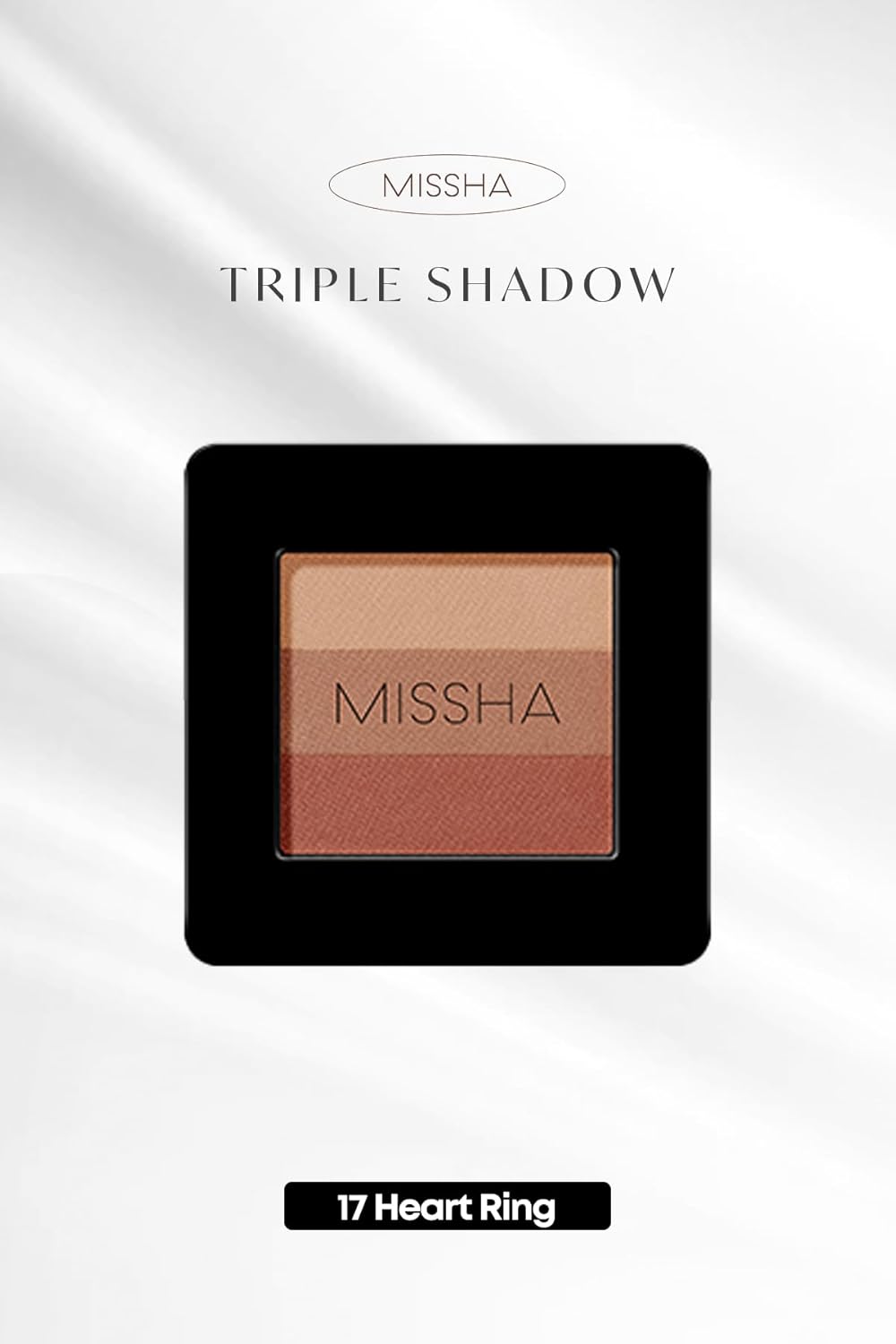 MISSHA Yumuşak Dokulu, Dökülme Yapmayan 3 Renkli Göz Farı Triple Shadow No.17 (Heart Ring)
