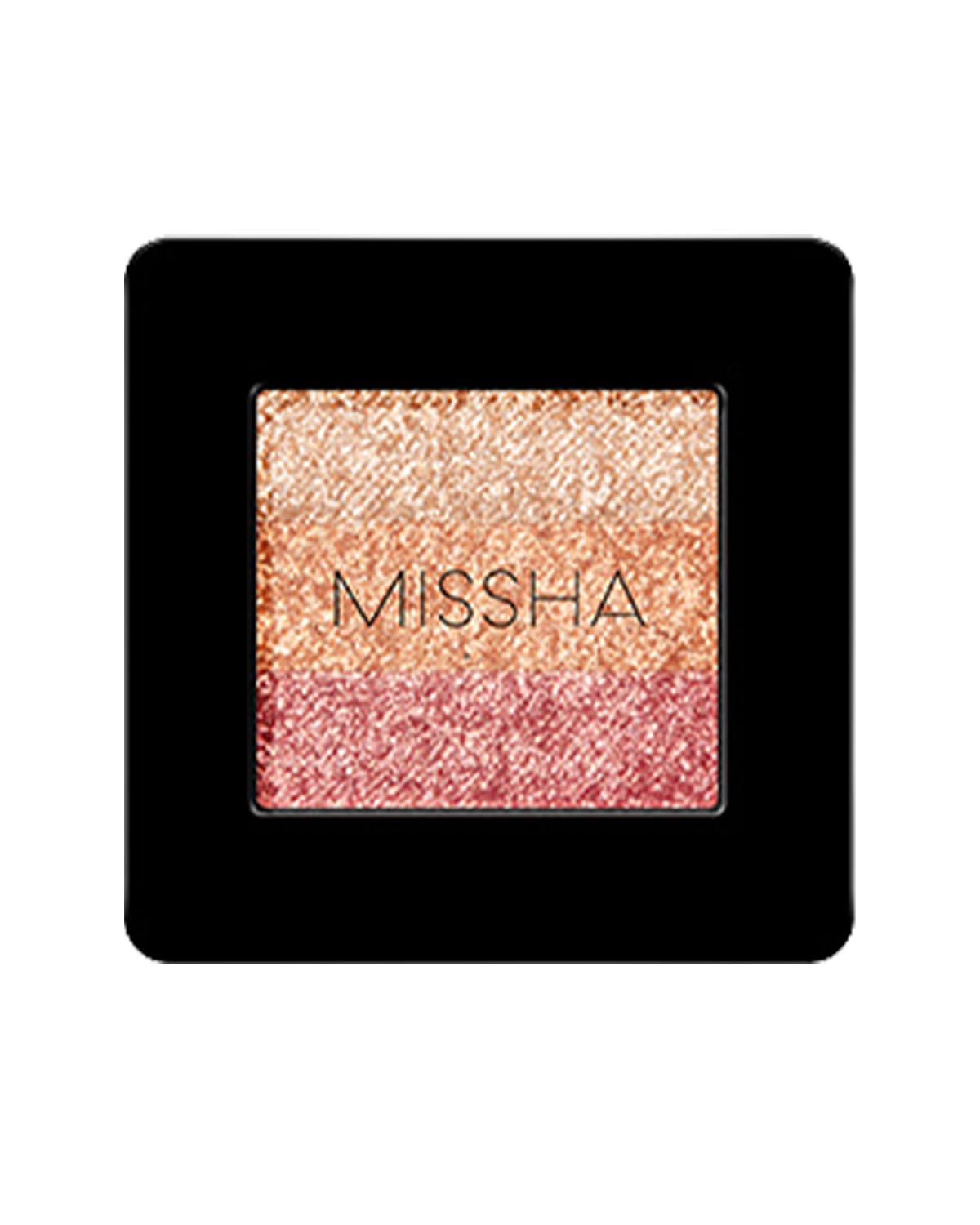 MISSHA Yumuşak Dokulu, Dökülme Yapmayan 3 Renkli Göz Farı Triple Shadow No.19 (Love Charm)