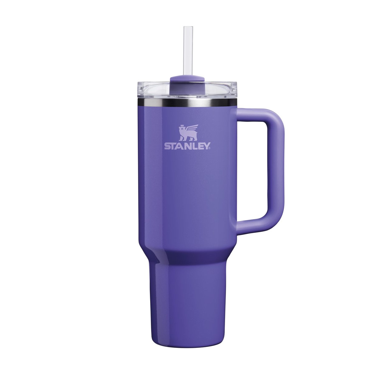 STANLEY Quencher H2.0 FlowState Pipetli Termos Bardak 1.18 Litre - Parlak Mor (Dahlia Shimmer) | Paslanmaz Çelik