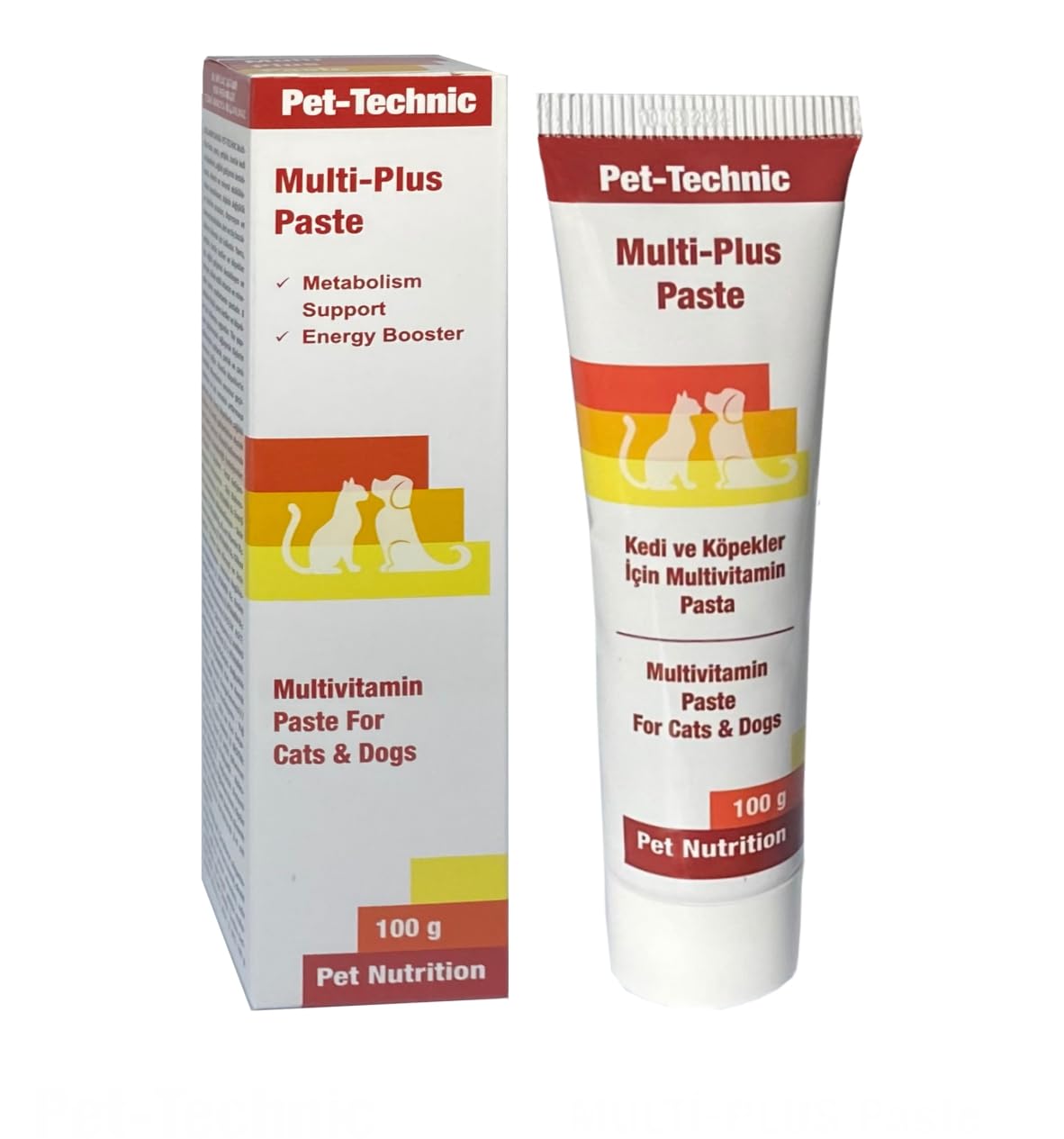 Pet-Technic Multi Plus Paste – Kedi ve Köpekler İçin Günlük Multivitamin ve Mineral Destekli Takviye Macunu – 100g