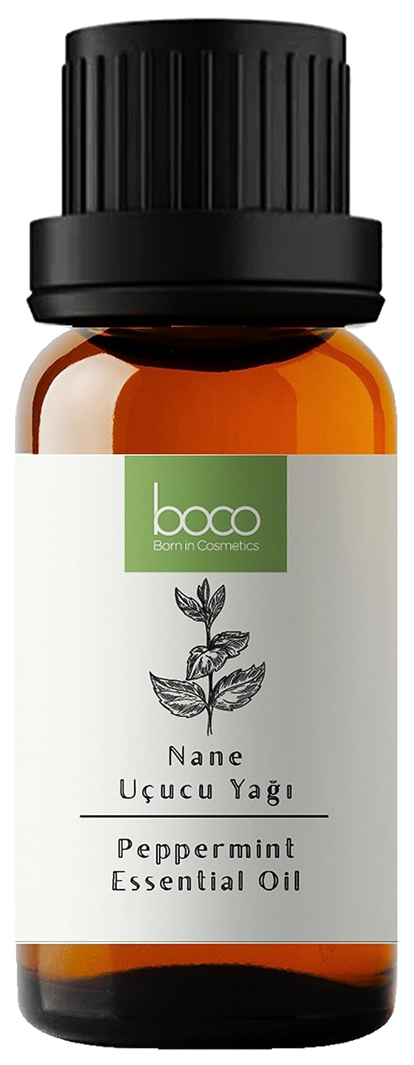 Saf Tıbbi Nane Yağı | Peppermint Oil | Ferahlatıcı Uçucu Yağ | Nefes ve Baş Bölgesi İçin