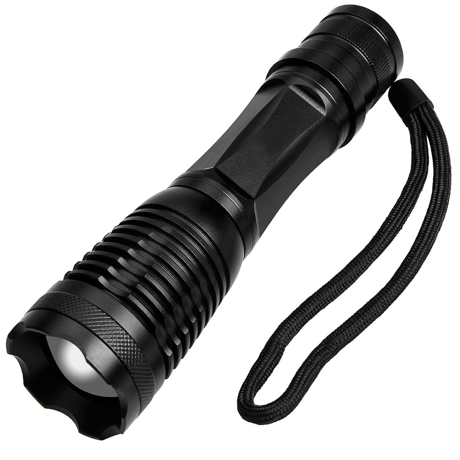 Valkyrie Çift Işık Dual UV Mor Işık ve XML-T6 2000 Lümens El Feneri