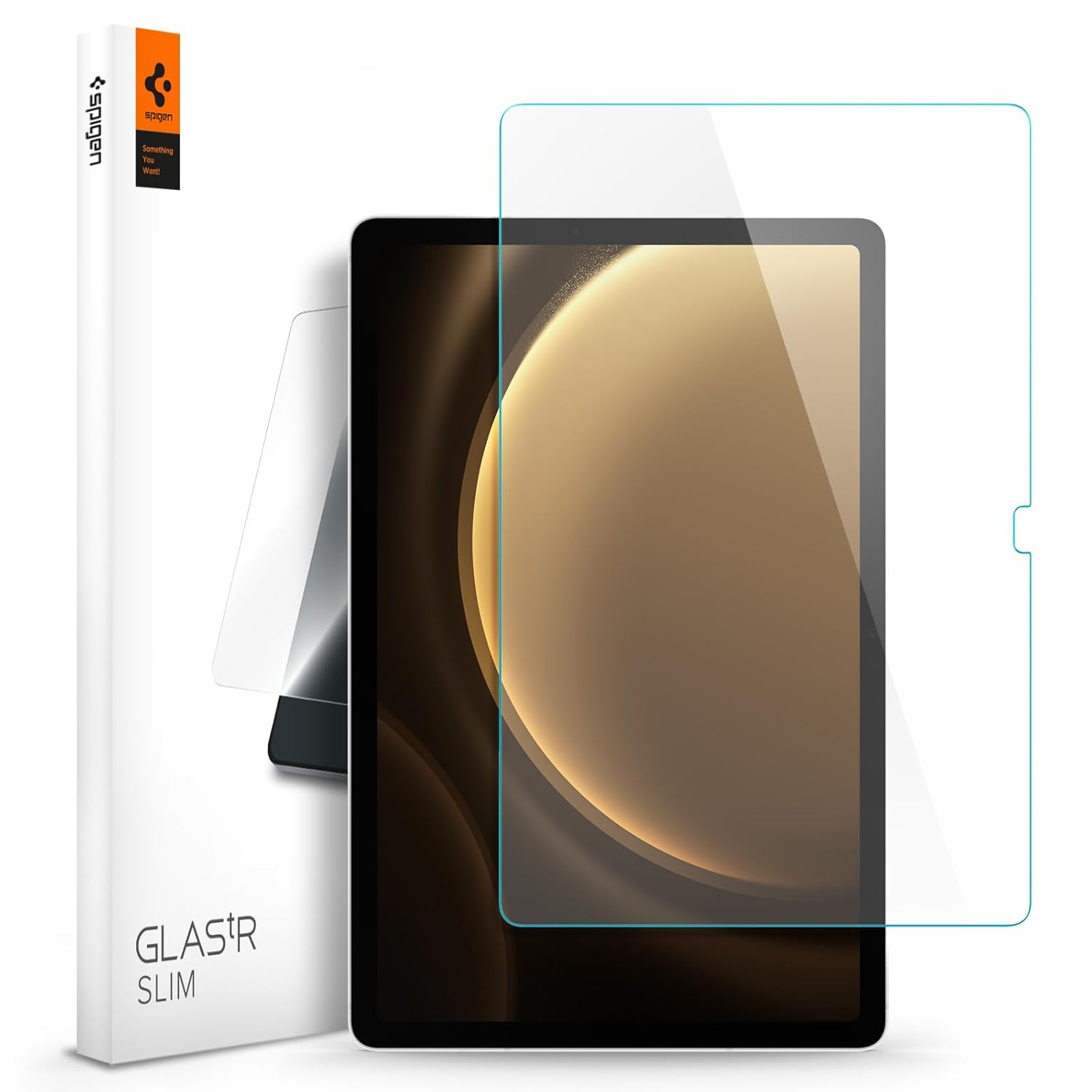 Spigen Galaxy Tab S10 FE/Tab S9 FE ile uyumlu Cam Ekran Koruyucu GLAS.tR Slim HD - AGL07002