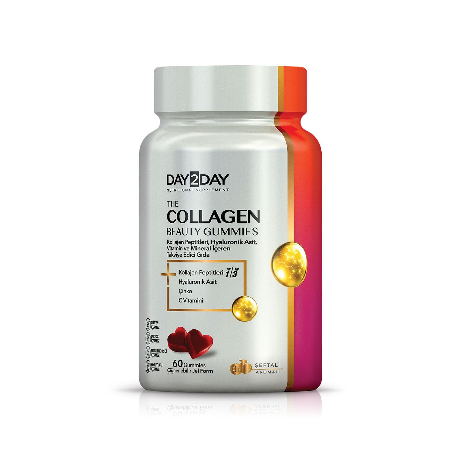 DAY2DAY The Collagen Beauty Gummies Çiğnenebilir, Jel Form