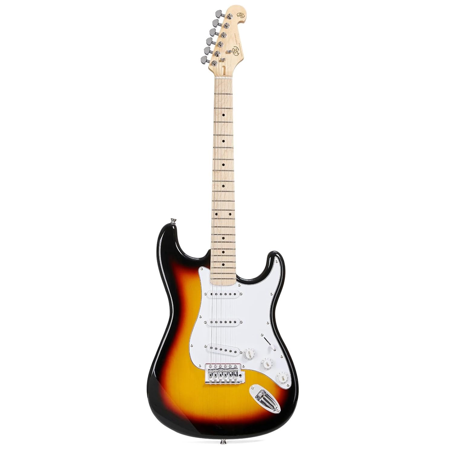 SX SEM1 Elektro Gitar, 3 Tone Sunburst
