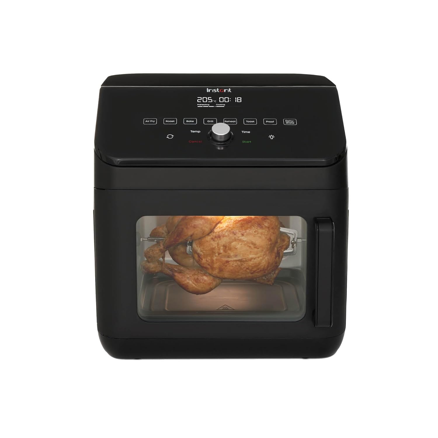 Instant Plus XL AirFryer, 13 Litre Sıcak Hava Fritözü, Kızartma, Izgara, Fırınlama, Tost Yapma, Isıtma ve Kurutma