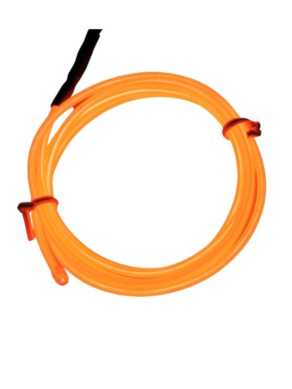 Zauss Araç Içi Aydınlatma Ip Şerit Torpido Led Ip Neon Dekoratif Buz Mavi - Kırmızı - Turuncu 2-3 - 5Metre (2M-Turuncu)