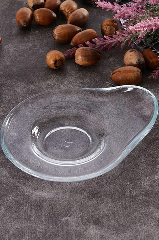 PAŞABAHÇE BADEM ÇAY TABAĞI 126 MM 6'LI HEDİYELİK KUTU