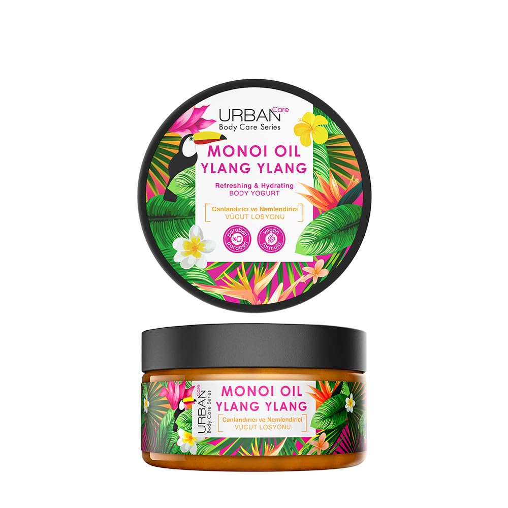 URBAN Care Monoi Oil & Ylang Ylang Ferahlatıcı Vücut Losyonu 200 ml- Vegan