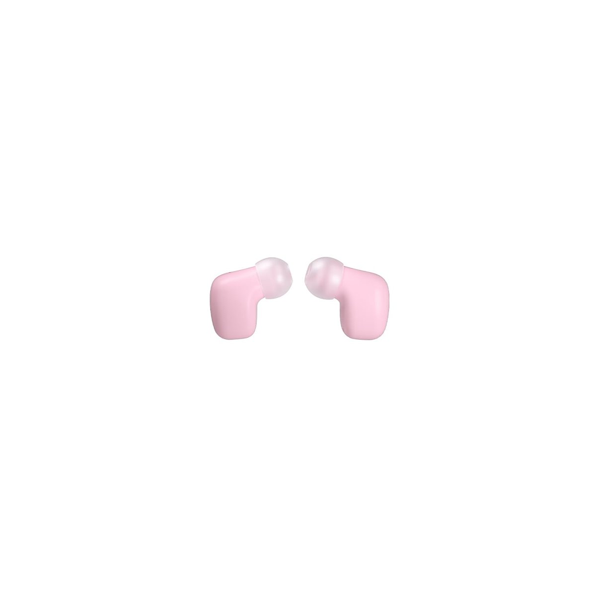 Lecoo EW300 Kablosuz Bluetooth 5.3 TWS Kulak İçi Kulaklık - 20 Saate Kadar Dinleme, Hafif, Su Sıçramasına ve Toza Karşı Dayanıklı, Spor, İş, Oyun için, 15m Kullanım Alanı, Kulak İçi Kulaklık Pembe