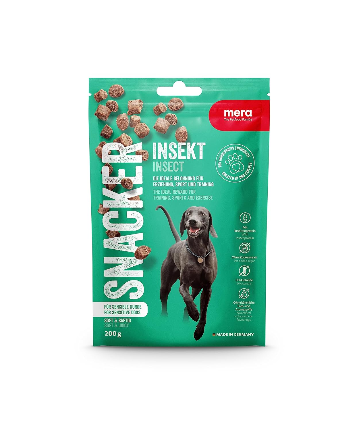 Mera Snacker Larvalı Yumuşak Köpek Ödülü 200 Gr