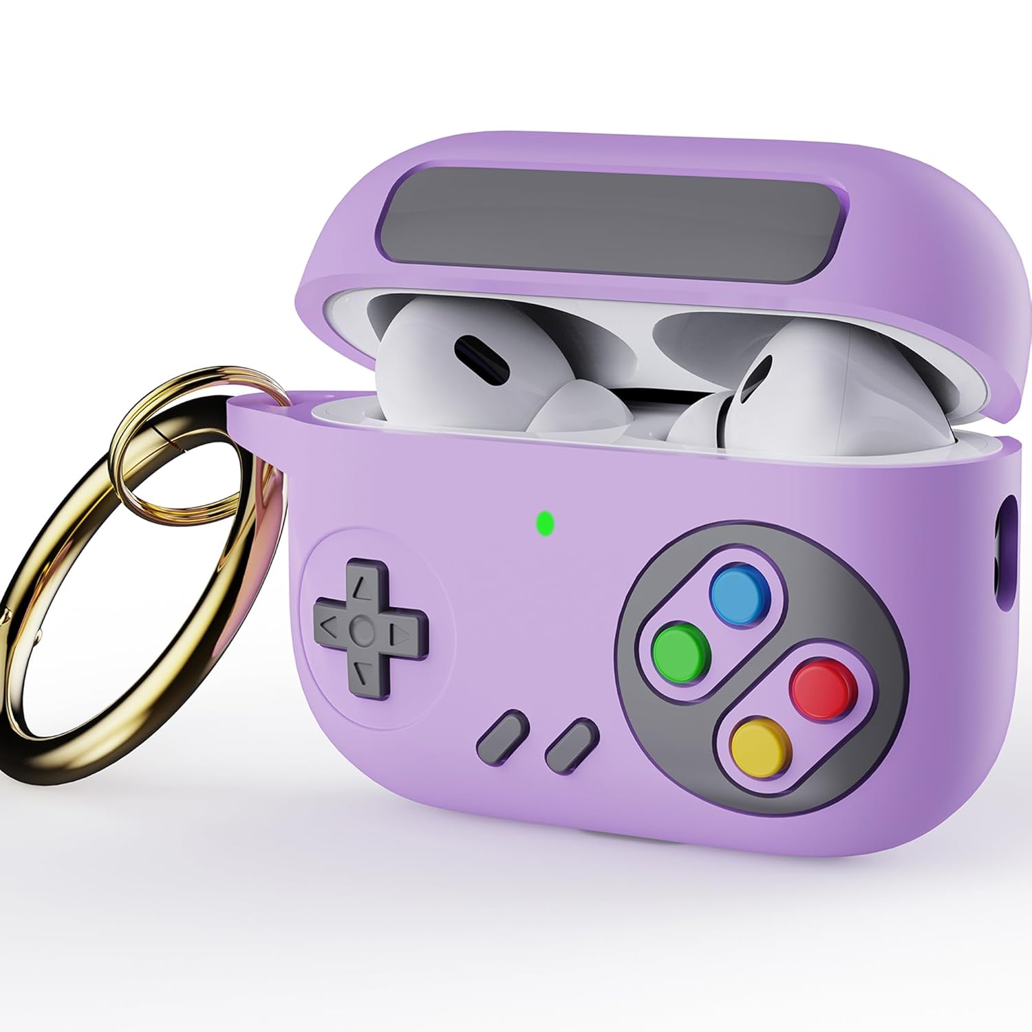 Coverzone Airpods 3.Nesil ile uyumlu Kulaklık Kılıfı Yumuşak Soft Dokunuş Retro Görünümlü Nint-endo