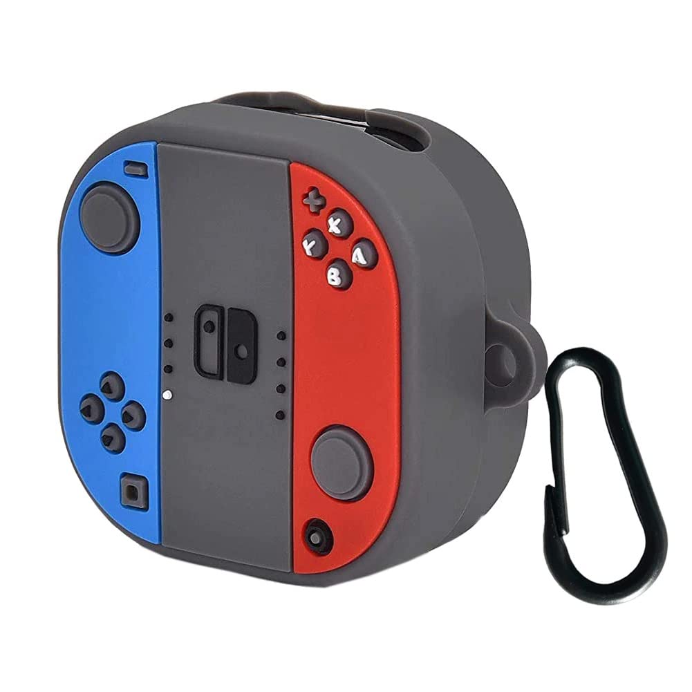 Coverzone Samsung Galaxy Buds Pro 2 ile uyumlu Kulaklık Kılıfı Yumuşak Soft Dokunuş Karakter Görünümlü Cartoon Kılıf Nint-endo