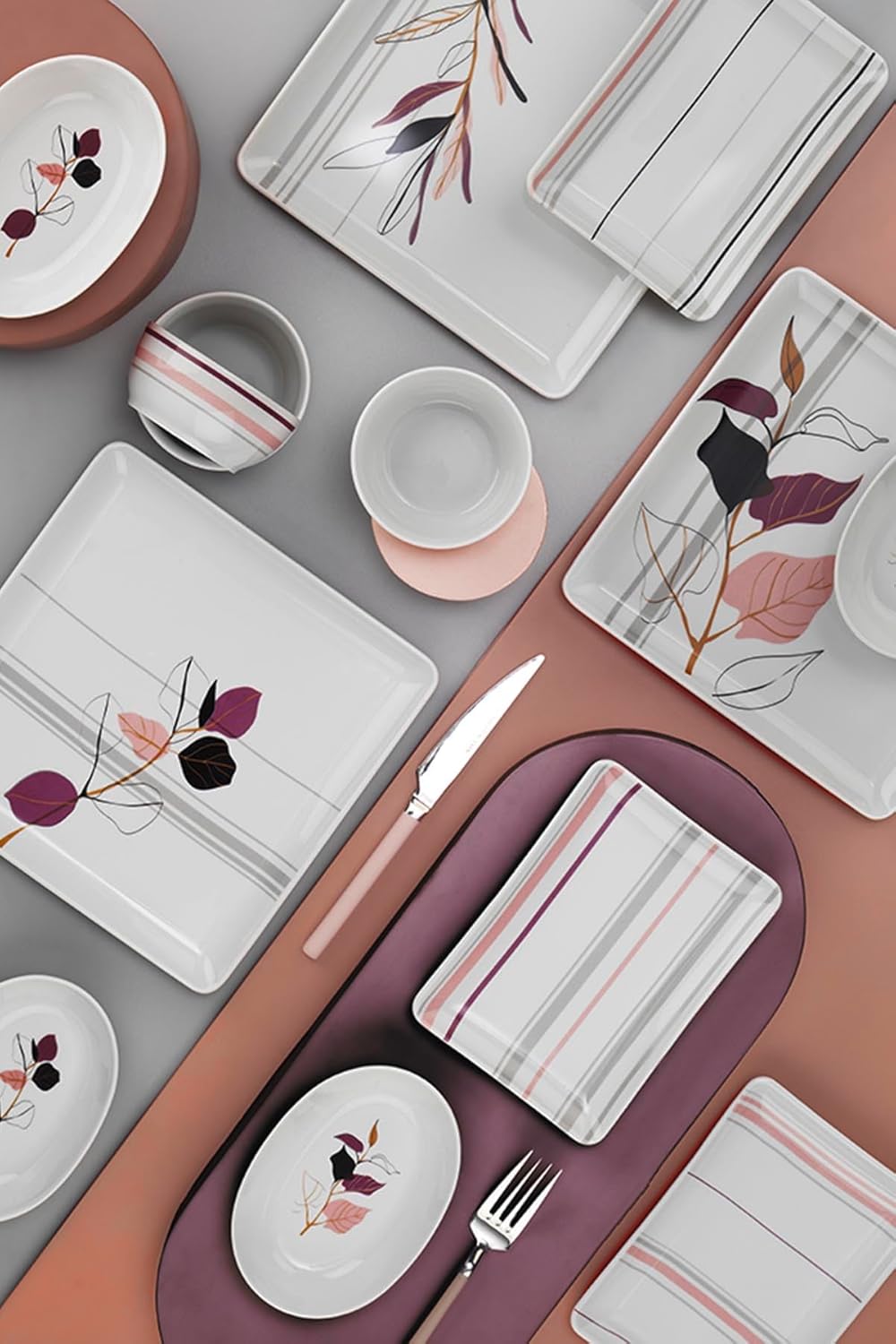 Kütahya Porselen 12342 16 Parça 6 Kişilik Kahvaltı Takımı