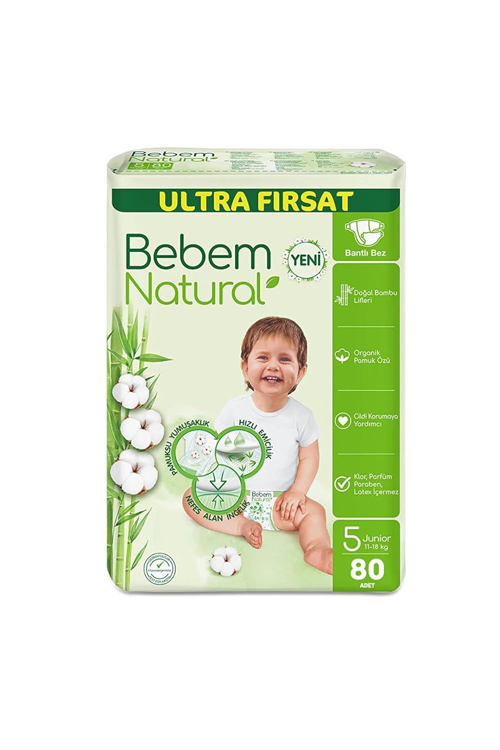Bebem Natural Junior 80 Bebek Bezi