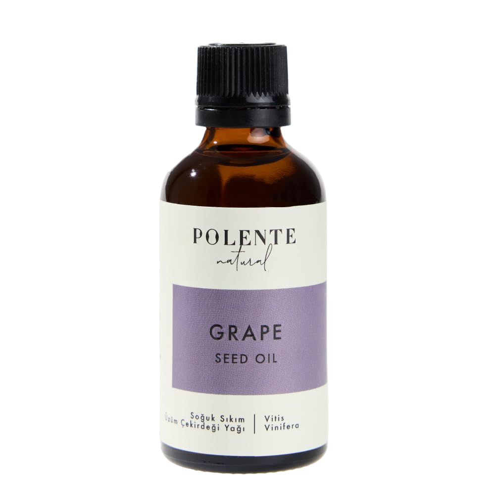 Polente Natural - Üzüm Çekirdeği Yağı - Soğuk Sıkım (50 ml)