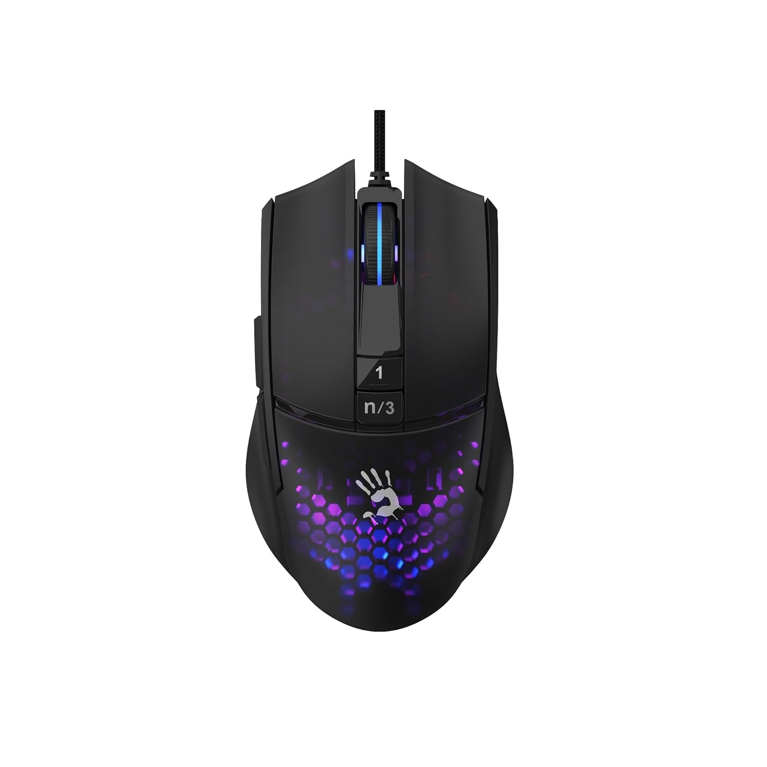 BLOODY L65 Max RGB 12.000 CPI Sensör Ultra Core 3&4 Aktif Özel Yapım Optik Gamer Oyuncu Mouse-H.Comb