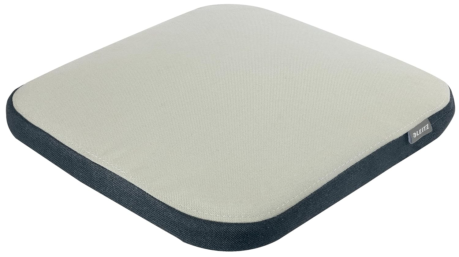 Leitz Ergo Active Balance oturma minderi, ofis sandalyeleri için ergonomik hava yastığı, optimum oturma duruşu ve siyatik rahatlatıcı, vücut duruşunu destekler, Ergo-Serisi, kumaş kılıf açık gri,