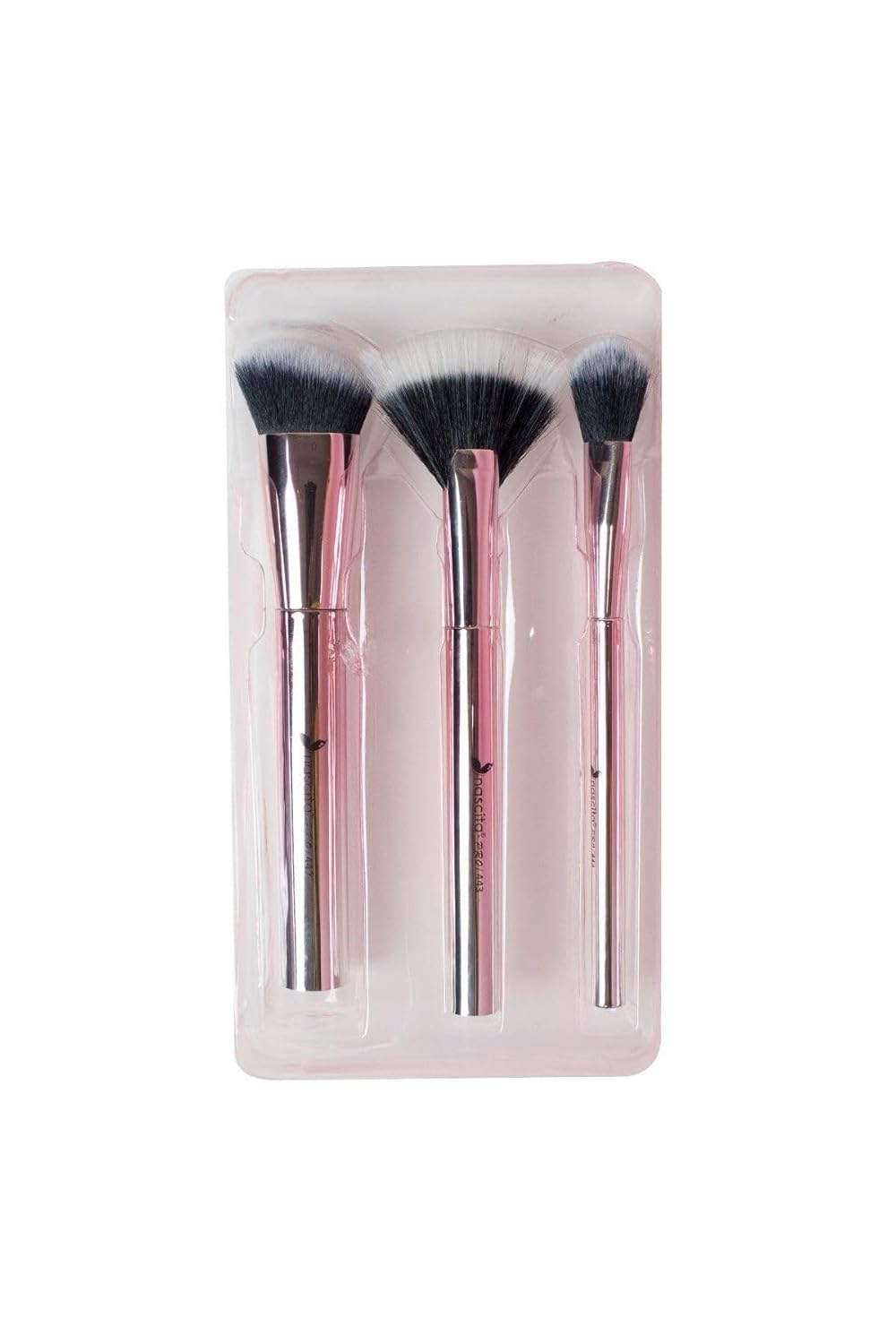 Nascita 3'lü Metalik Makyaj Fırça Seti - 103