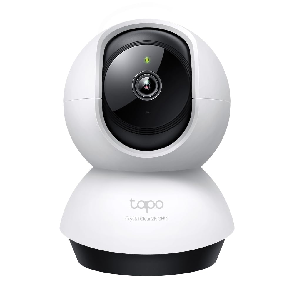 Tapo C220, 2K 4MP, Yapay Zeka Desteği, Hareket Tespit ve Takibi, 360°, 9m Gece Görüşü, Çift Yönlü Sesli İletişim, Bulut/Yerel Depolama, Bebek Ağlaması Tespiti,İç Mekan Wi-Fi Güvenlik Kamerası