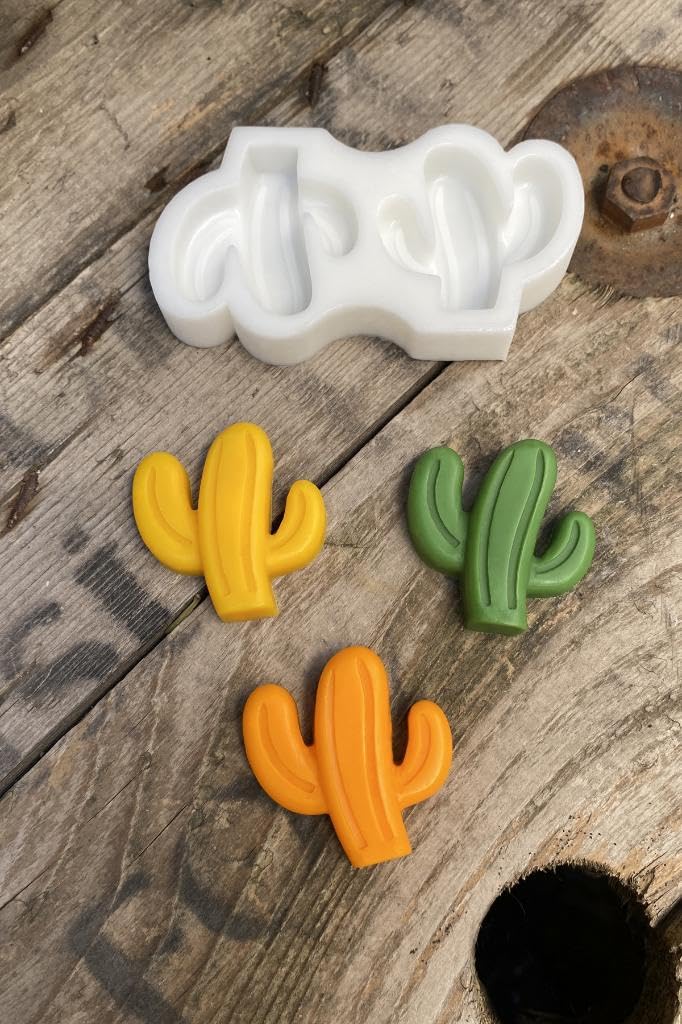 Rufus Concept Kaktüs Mini Mum Kalıbı (Silikon)