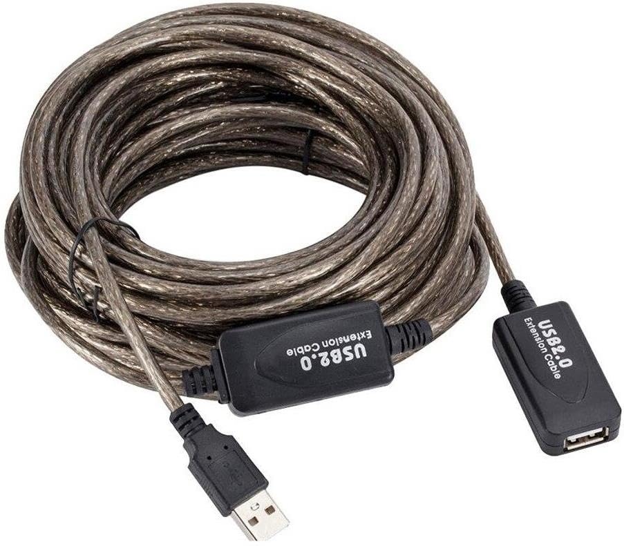 Aktif USB Dişi Erkek Uzatıcı Uzatma Ek Kablosu 15 Metre