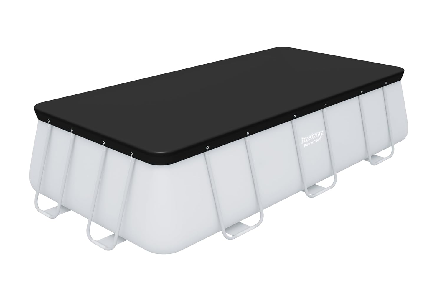 Bestway 4,04m x 2,01m)/13'3" x 6'7"(4,04m x 2,01m)/13'6" x 6'7"(4,12m x 2,01m) dikdörtgen Havuz örtüsü