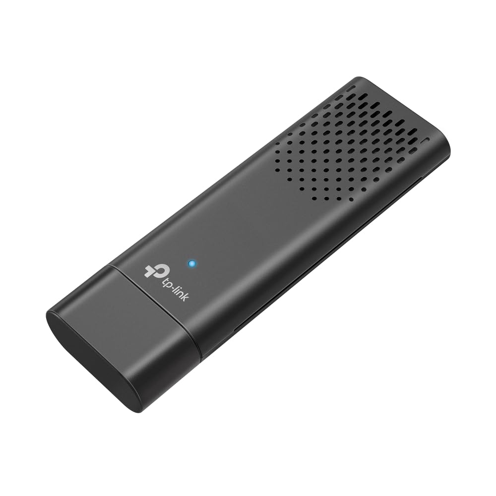 TP-Link WiFi Stick 6 güçlü AX1800Mbps, Archer TX20U, WLAN USB adaptörü, WLAN dongle, USB 3.0 Dual-Band, 2.4G/5GHz, MU-MIMO, WPA3, Windows 11/10 ile uyumlu