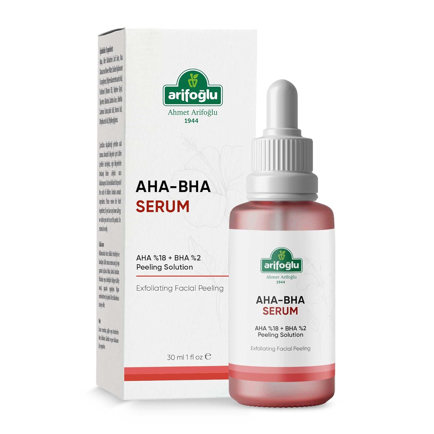 Arifoğlu Aha-Bha Cilt Tonu Eşitleyici Ve Canlandırıcı Peeling Serum 30 ml