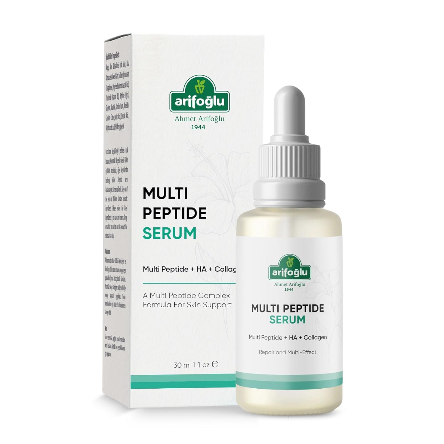 Arifoğlu Yaşlanma Karşıtı, Cilt Yenileyici, Onarıcı Multi Peptide Serum 30 ml