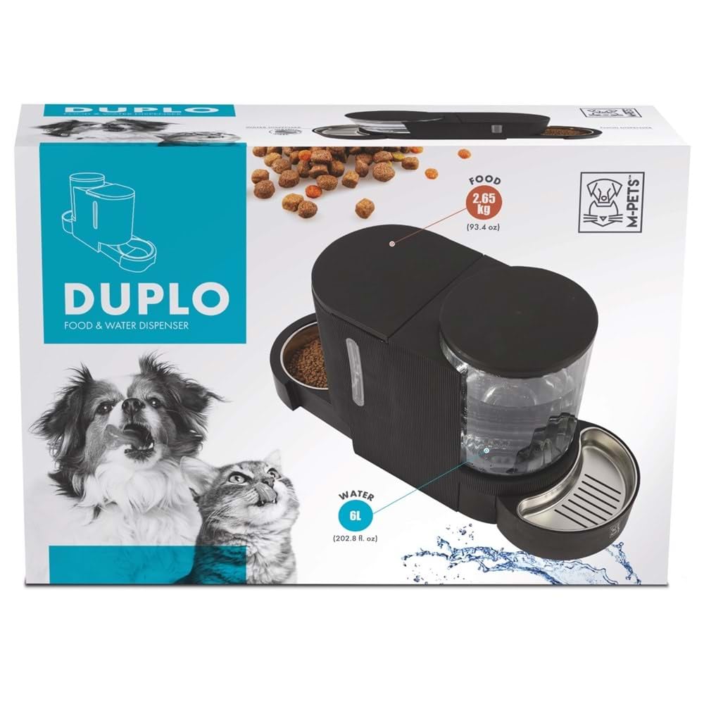 M-PETS DUPLO MAMA ve SU KABI HAZNELİ BLACK 6L/2,65KG