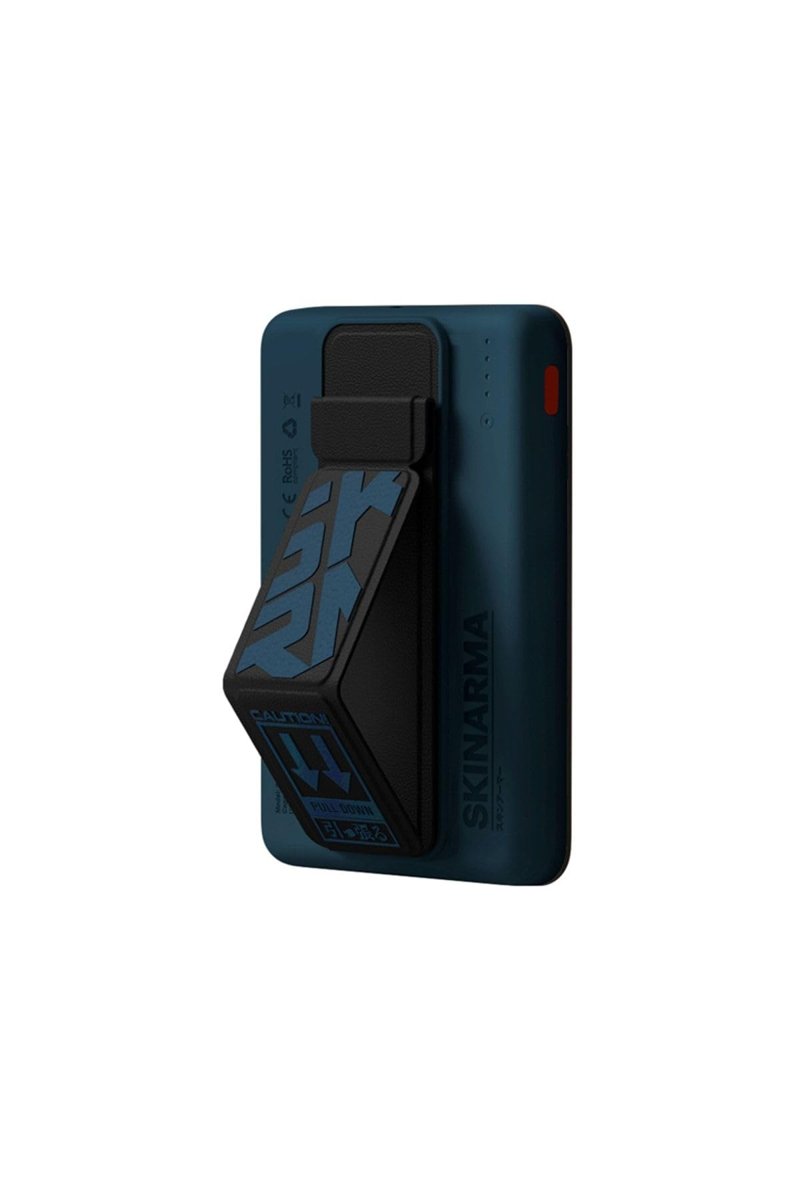 Skinarma Magsafe İle Uyumlu Powerbank Orijinal Spunk Wireless Şarj Ve Pd Hızlı 15w 5000mah Mavi