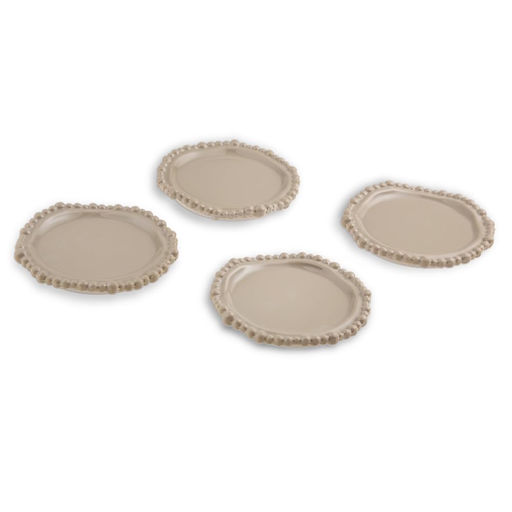 Jumbo Alesta Melamin Bej 4'lü Bardak Altlığı