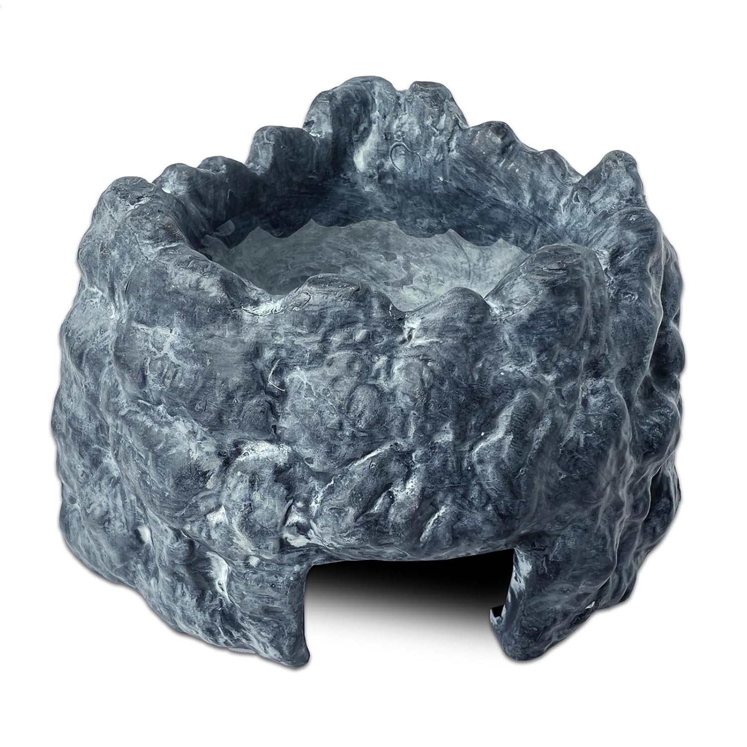 Exo Terra Corner Cave – Nem depolayan seramik köşe mağarası, küçük, kapasite 55 ml