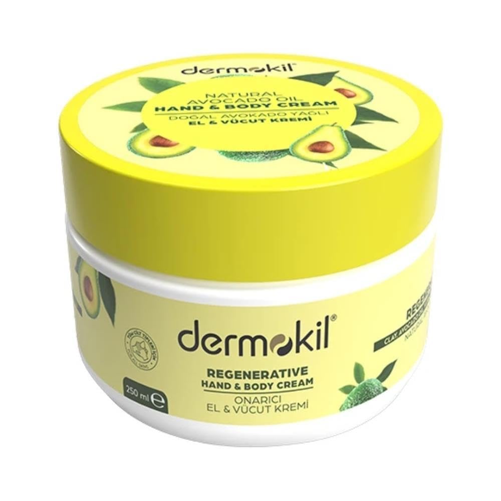 DERMOKİL Avokado Özlü El ve Vücut Kremi 250 ml