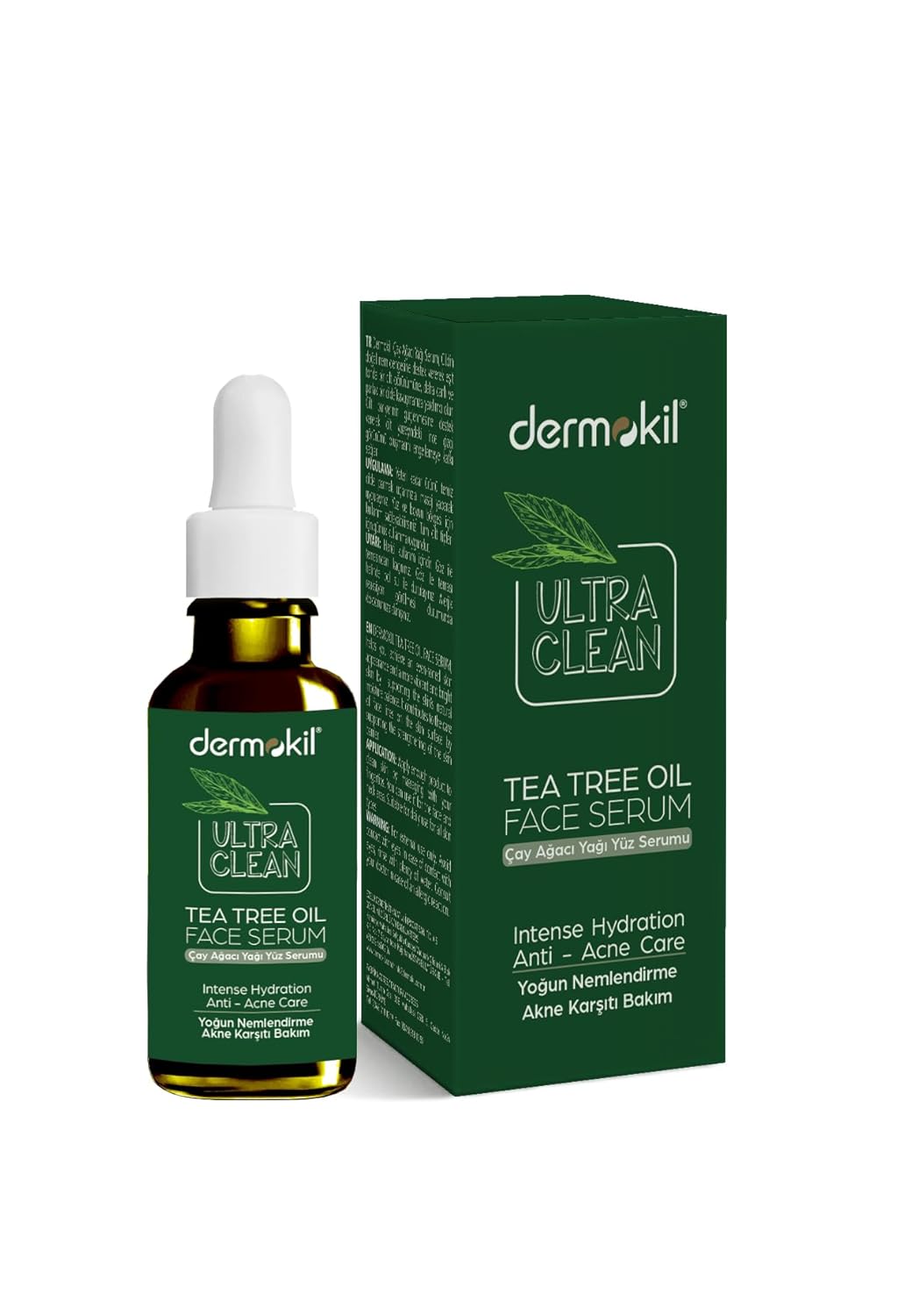 DERMOKİL Çay Ağacı Yağı Yüz Serumu 30 ml