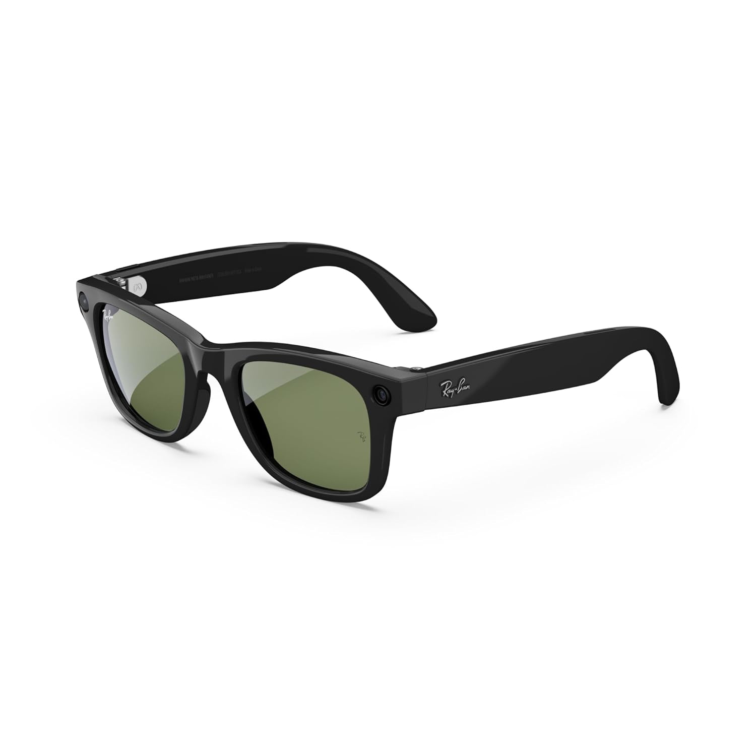 Meta Ray-Ban Wayfarer Akıllı Gözlük Parlak Siyah G15 Yeşil RW4006