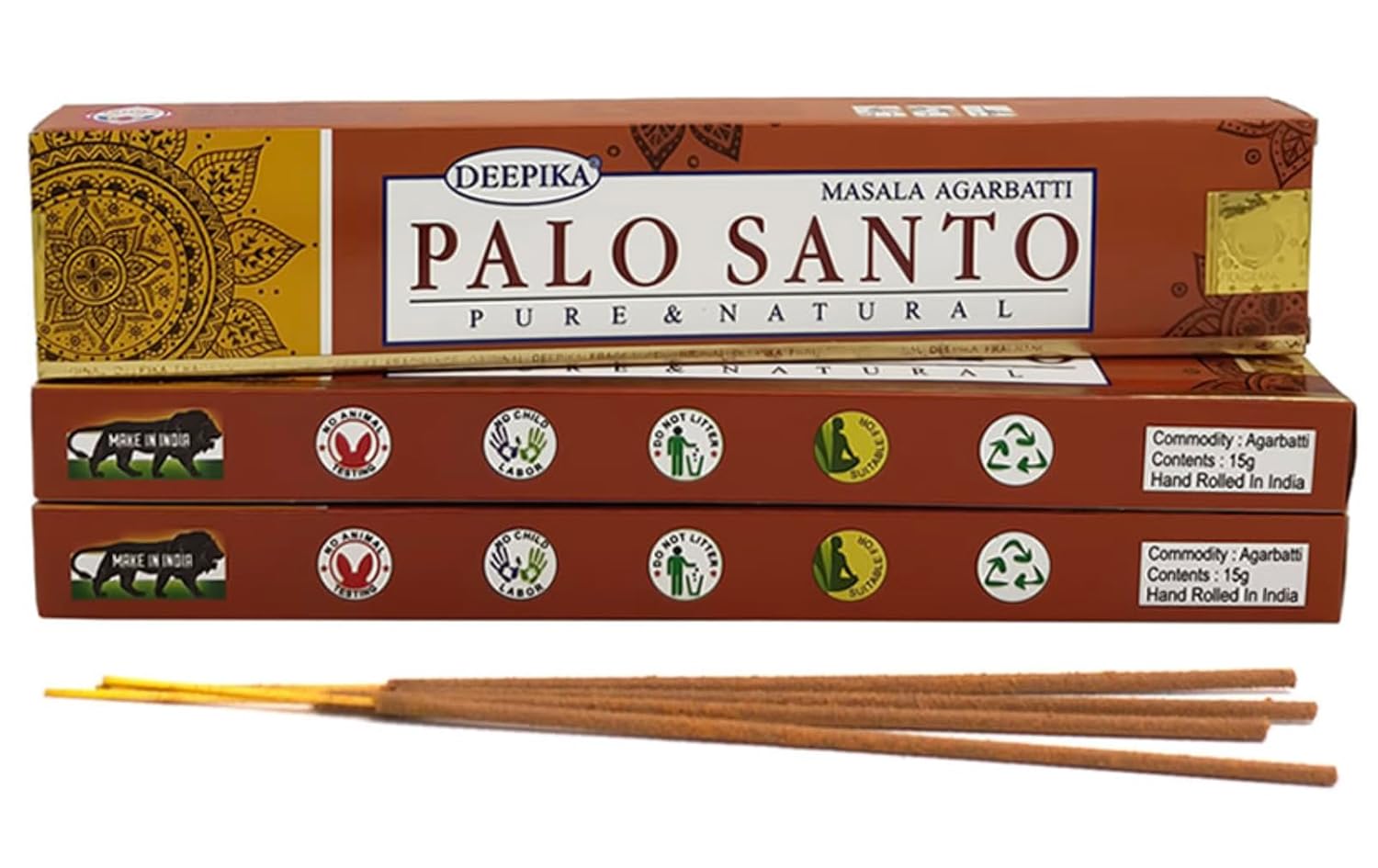 miebox make it easier Deepika Masala Agarbatti || Pure & Natural Incense Tütsü Çubukları || (Palo Santo)