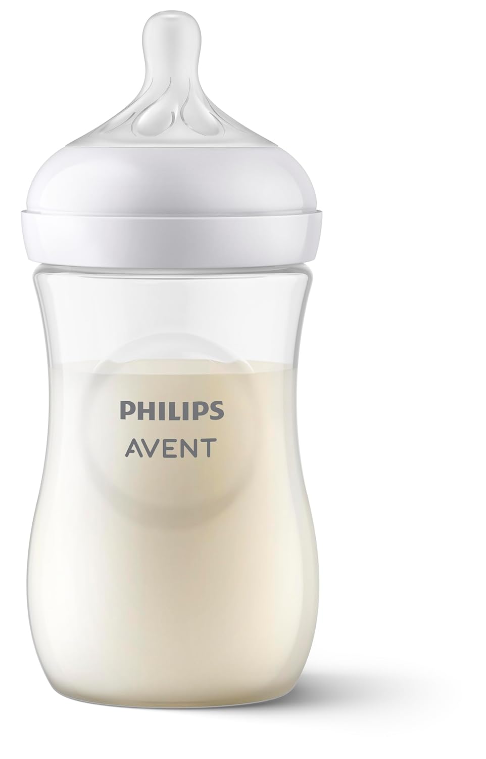 Philips Avent Doğal Tepkili Biberon, 260 ml, 1 Ay+, Akıtmaz Emzik, Kolik ve Gaz Önleyici, BPA İçermez, SCY903/01