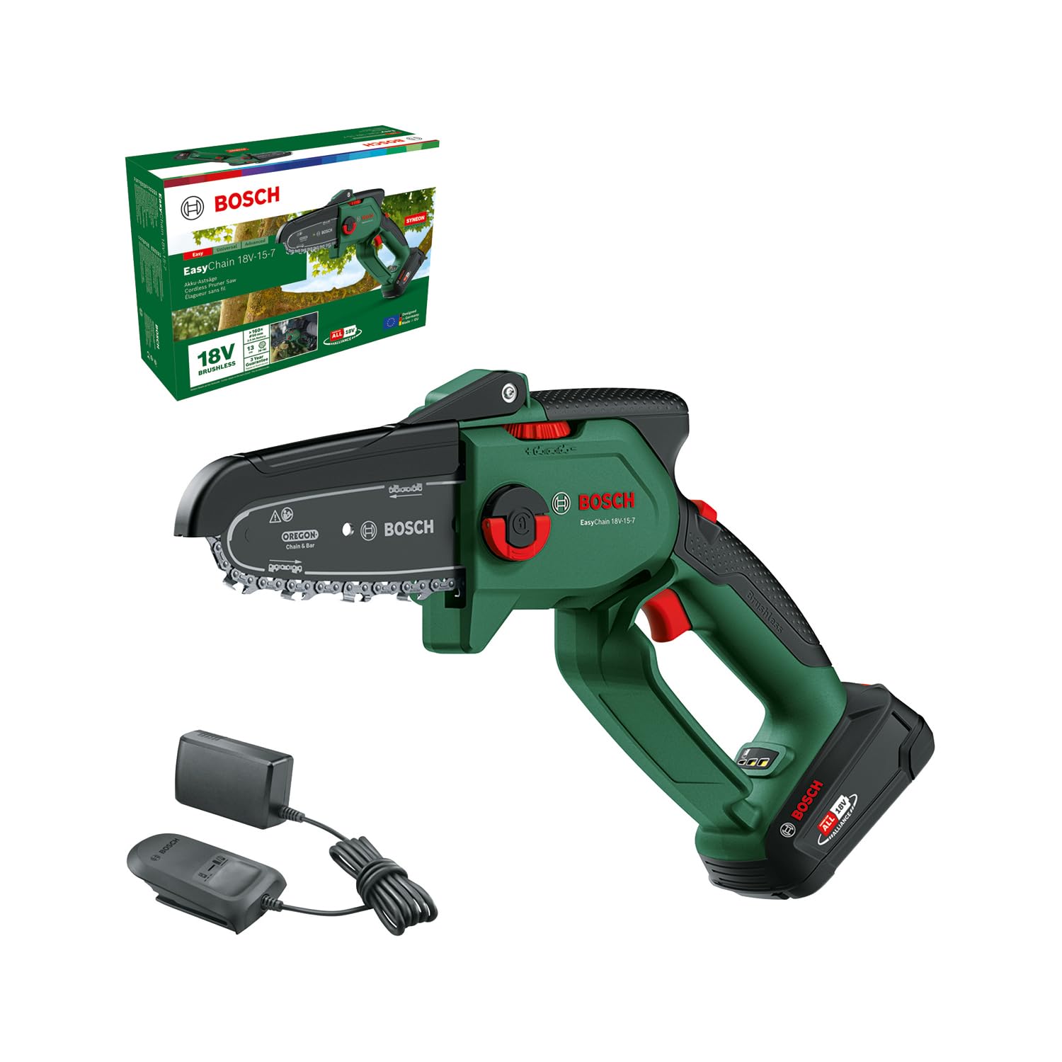 Bosch Home & Garden EasyChain 18V-15-7