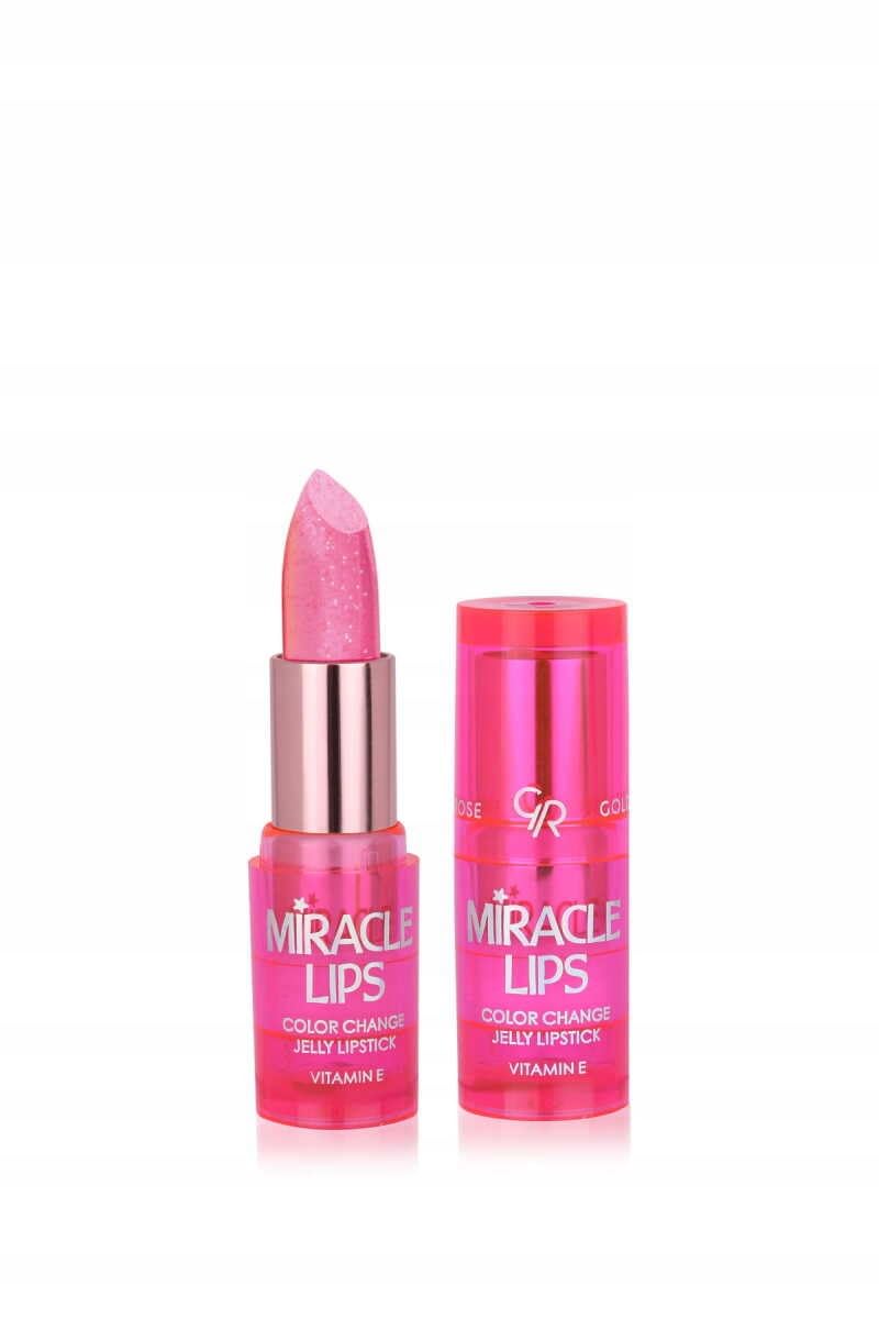 Golden Rose Miracle Lips Color Change Jelly Lipstick No: 101 Berry Pink - Renk Değiştiren Ruj