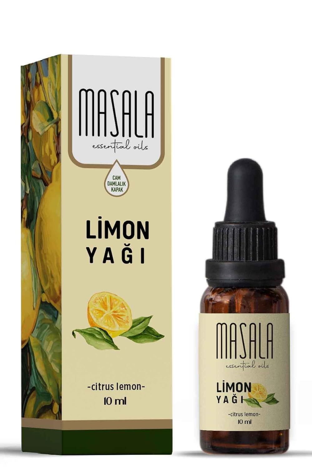 Masala Saf Limon Yağı 10 ml. (Lemon Oil)