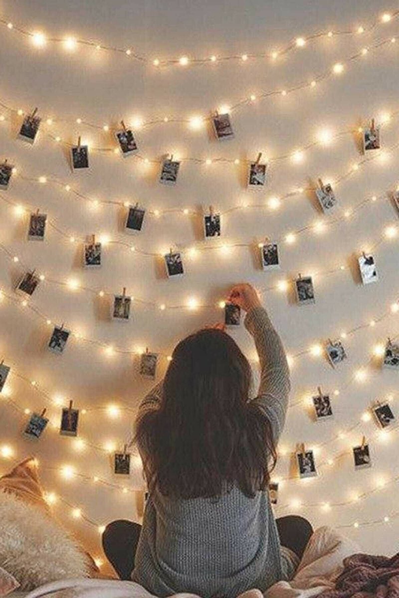 Peri Led Işık 10 Metre Gün Işığı Sarı 3 Pilli Dekor Lambası Ledli Bahçe Oda Kafe Duvar Perde Ledi