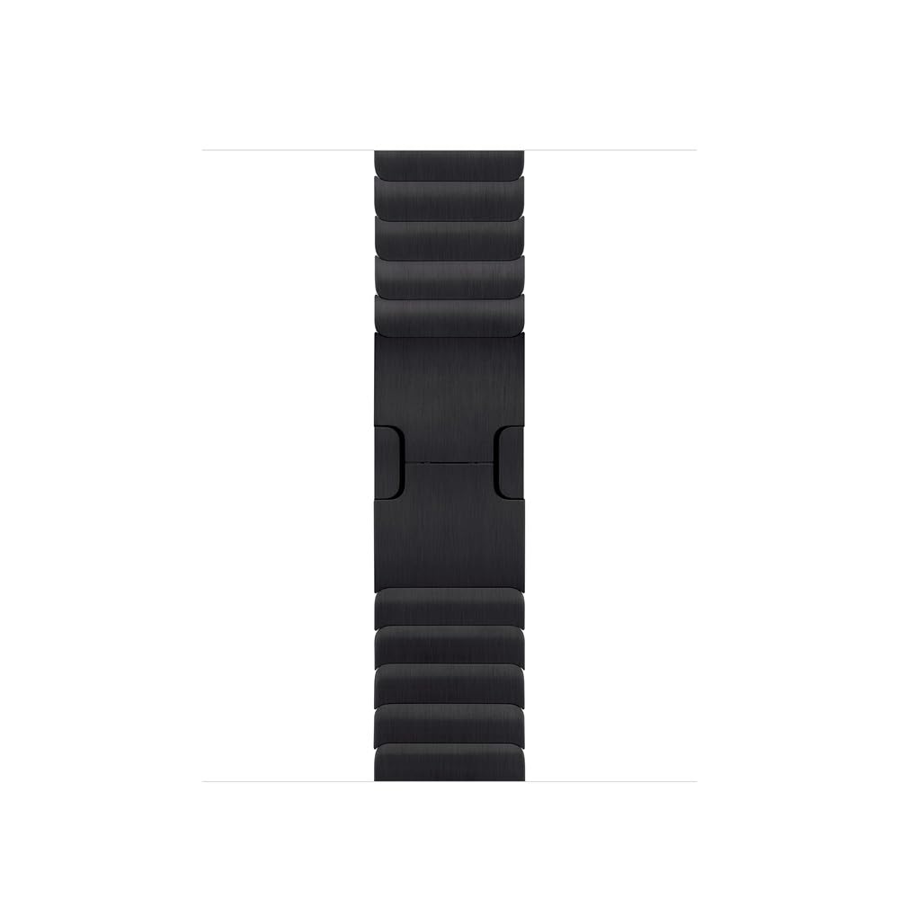 Apple Watch Band - Baklalı Model Bilezik - 38 mm - Uzay Siyahı - One Size