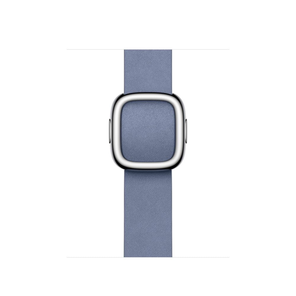 Apple Watch Band - Modern Tokalı Kayış - 41 mm - Lavanta Mavisi - Büyük Boy