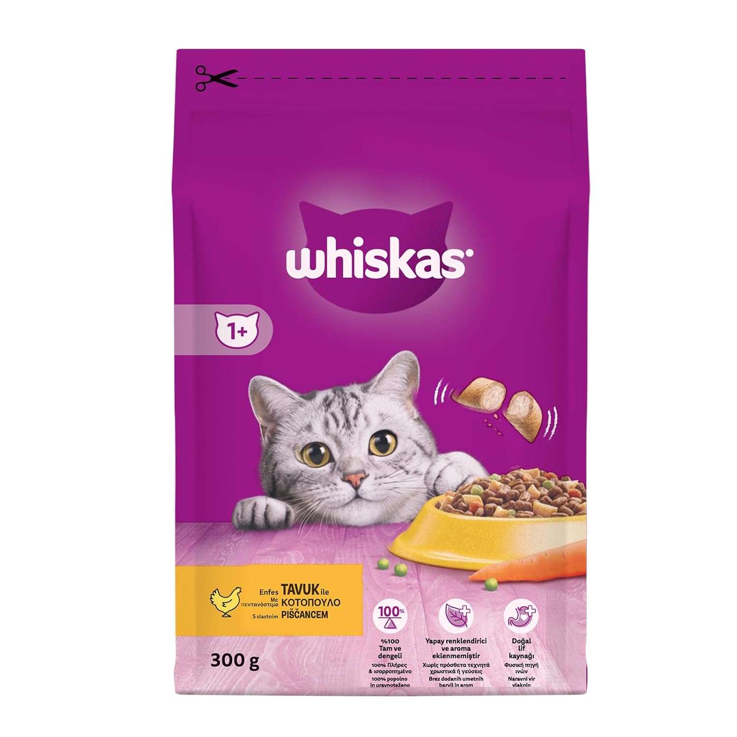 Whiskas Tavuklu Adult Kedi Maması 300 Gr