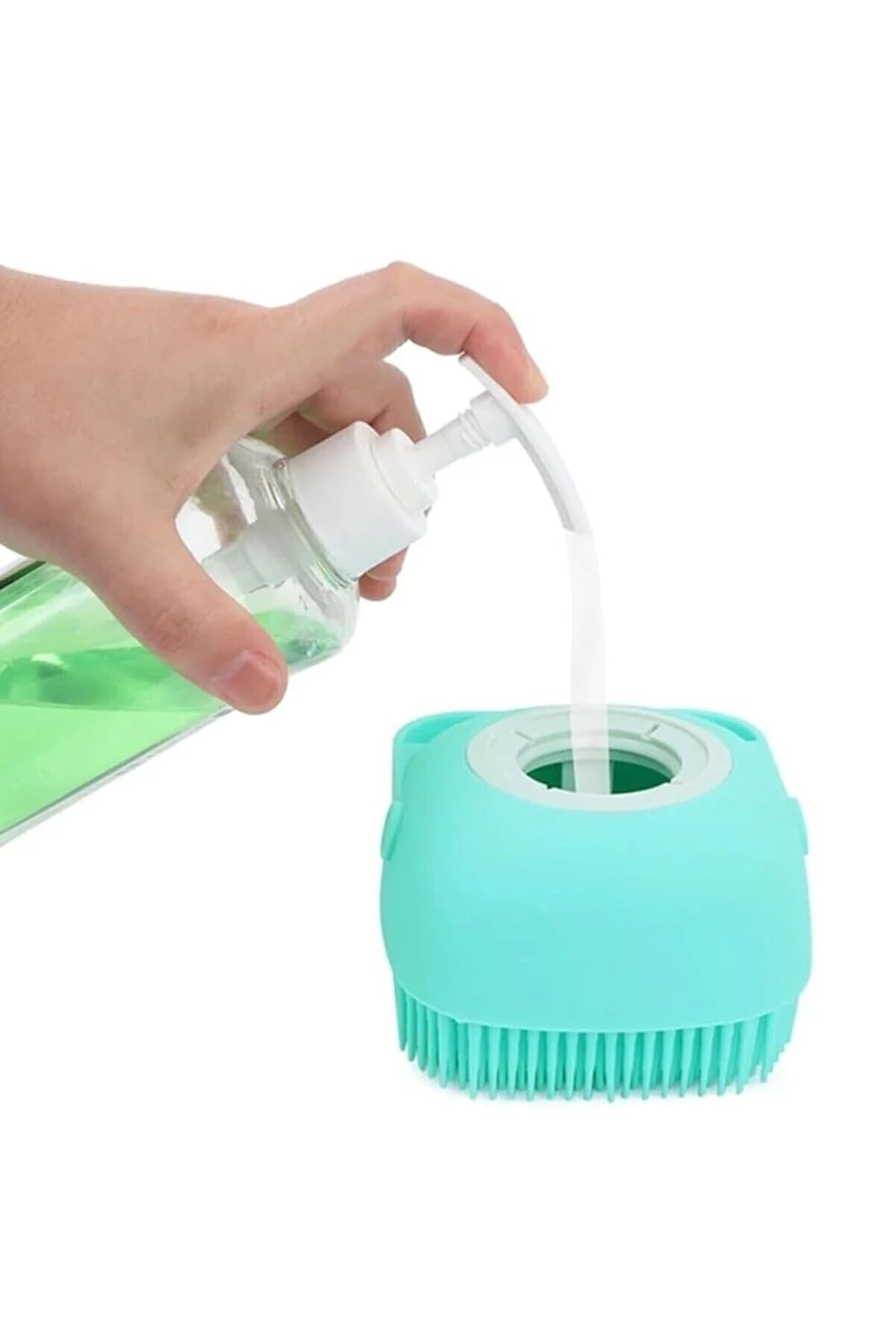A1 Banyo Lifi, Şampuan Hazneli Banyo Lifi, Peeling Etkili Duş Fırçası